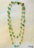 Boho Necklace, Aventurine Lariat Necklace